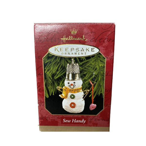 1999 Sew Handy Hallmark Ornament (Thimble) QX6597
