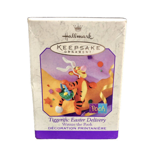 1999 Tiggerific Easter Delivery Hallmark Ornament (Winnie the Pooh) QEO8359