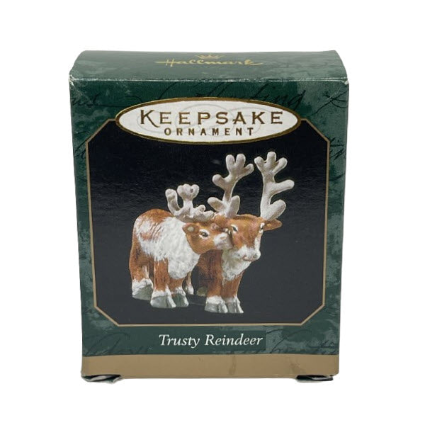 1999 Trusty Reindeer Hallmark Ornament (Noah's Ark) QXM4617