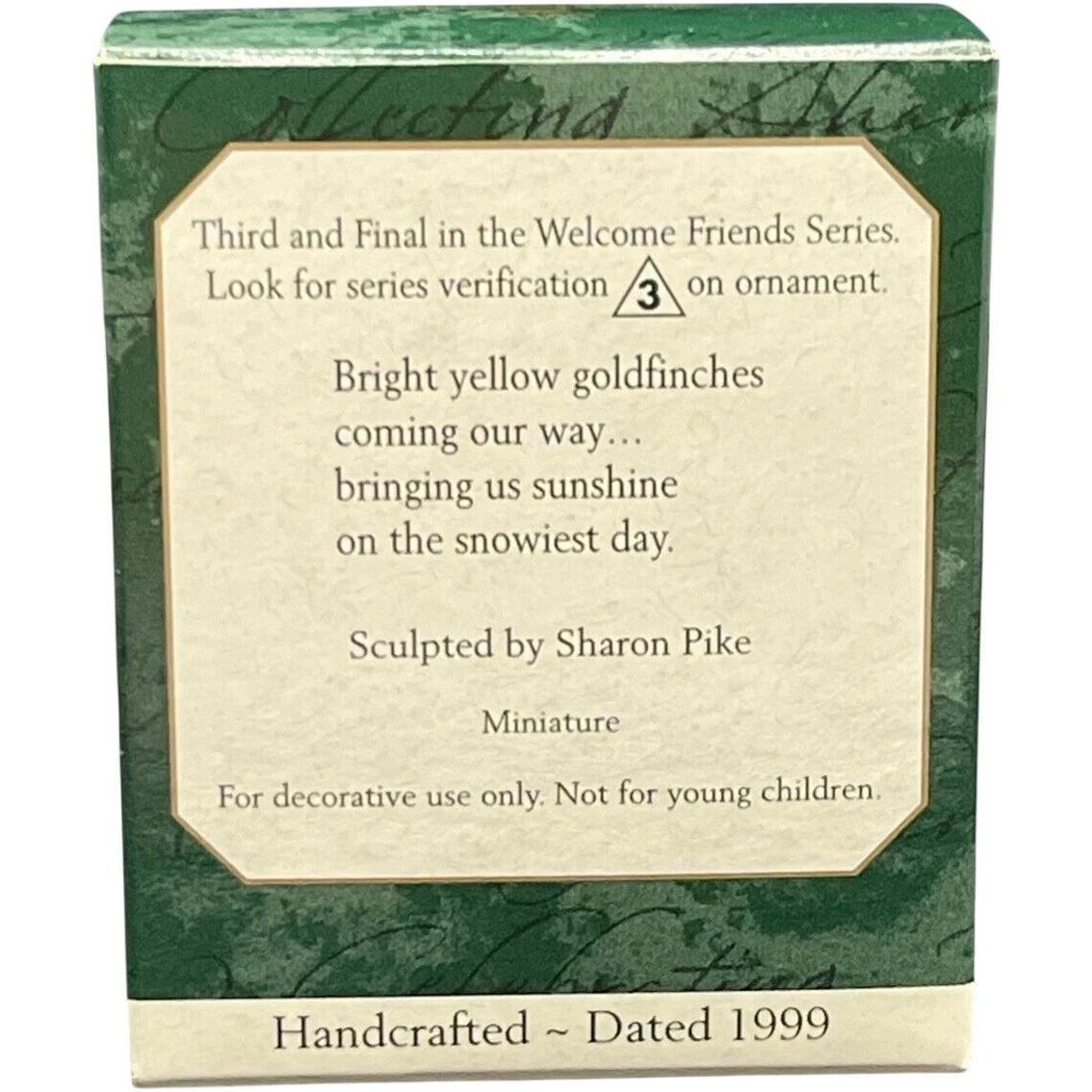 1999 Welcome Friends Hallmark Ornament (Welcome Friends) QXM4577