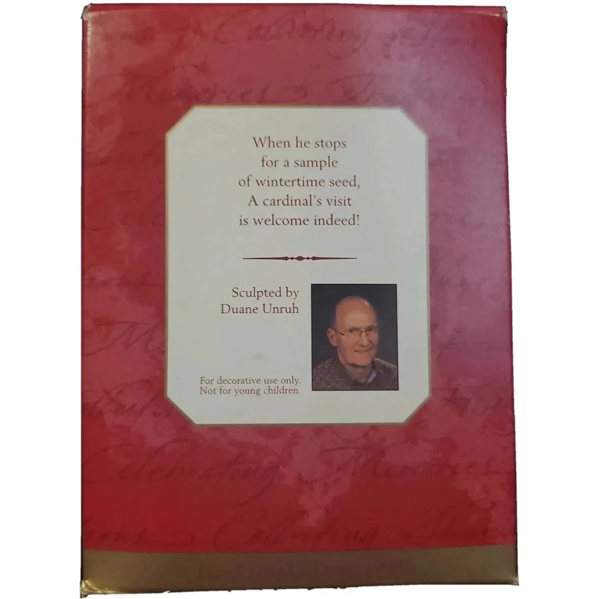 1999 Wintertime Treat Hallmark Ornament (Bird) QX6989