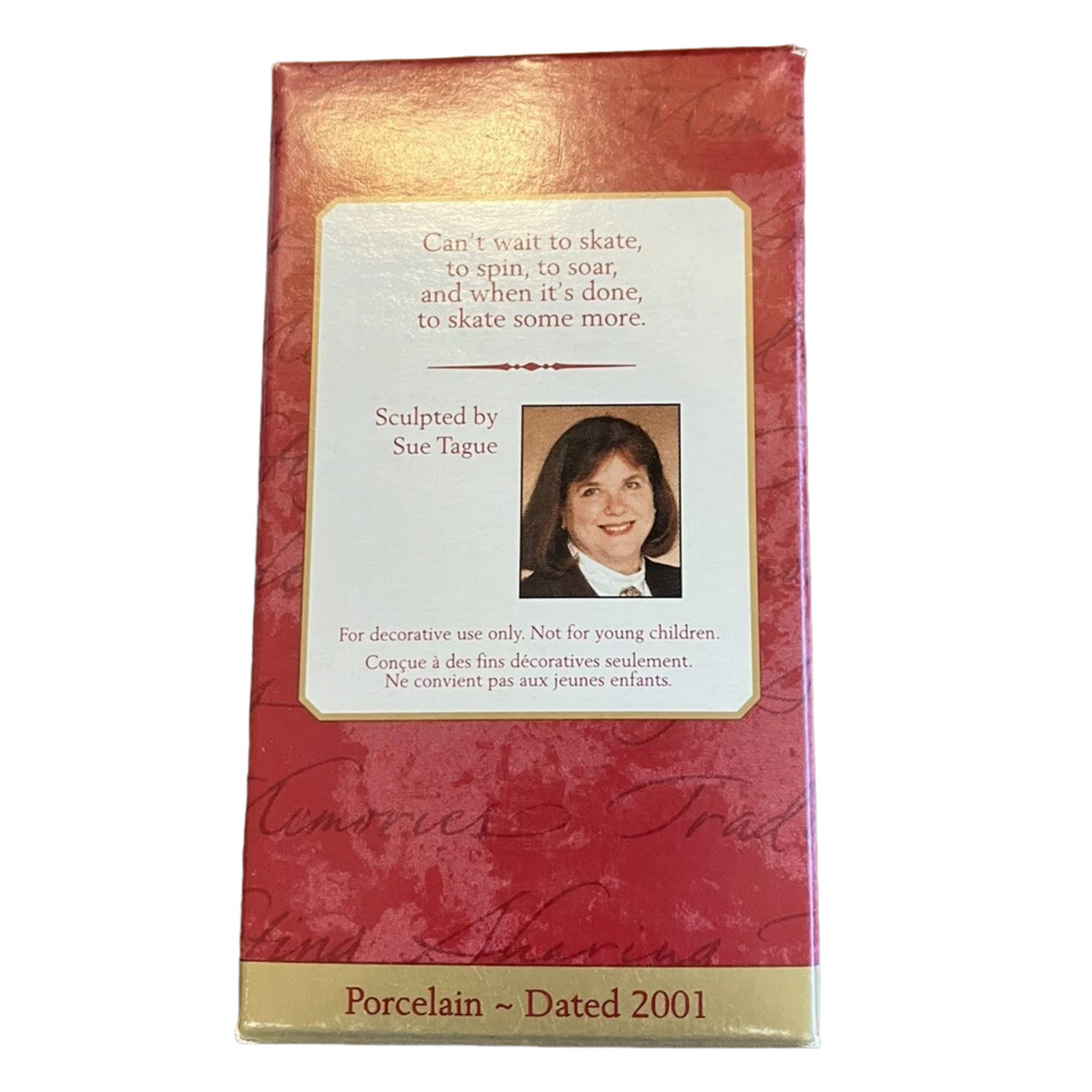 2001 Skating Sugar Bear Bell (Bear)