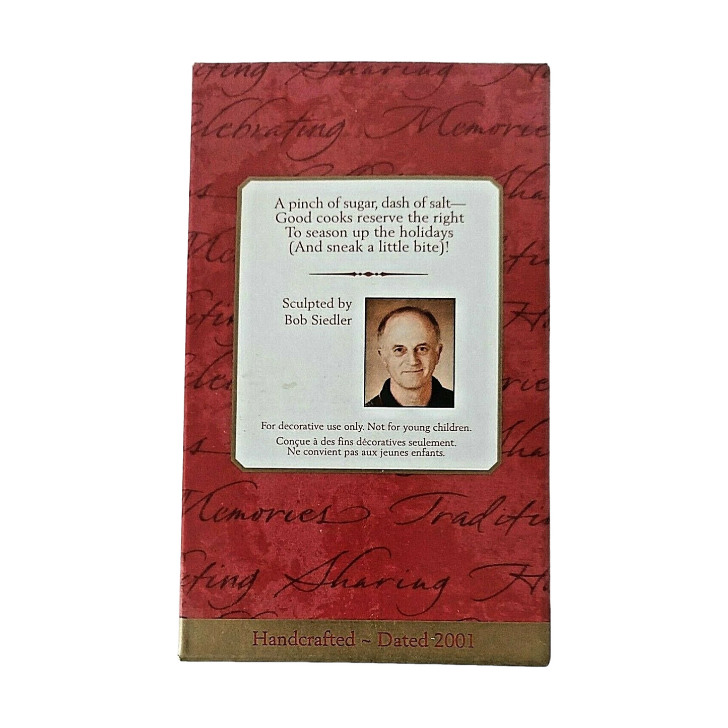 2001 Kiss the Cook! (Bear)