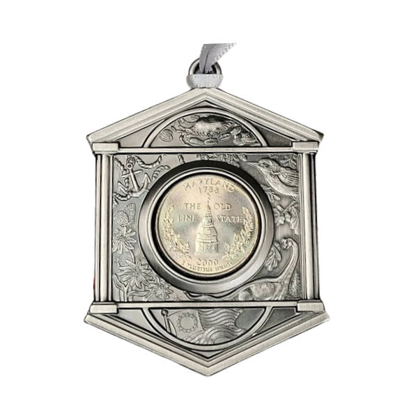 2000 Maryland Quarter Ornament Hallmark Ornament (50 State Quarters) QMP9426