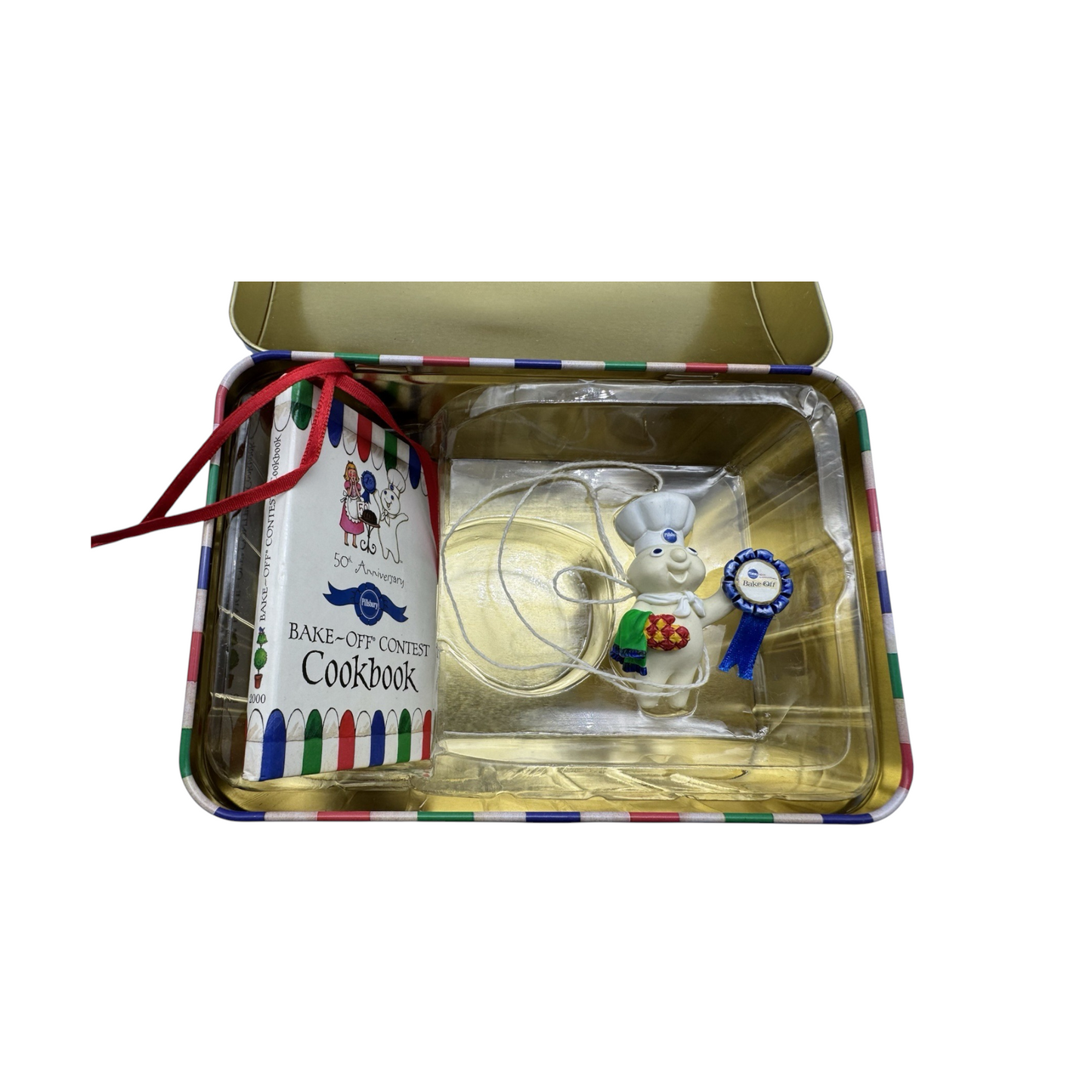 2000 Pillsbury Bake-Off Contest Anniversary - Tin Box Carlton Cards Ornaments (Pillsbury) CXOR-144C