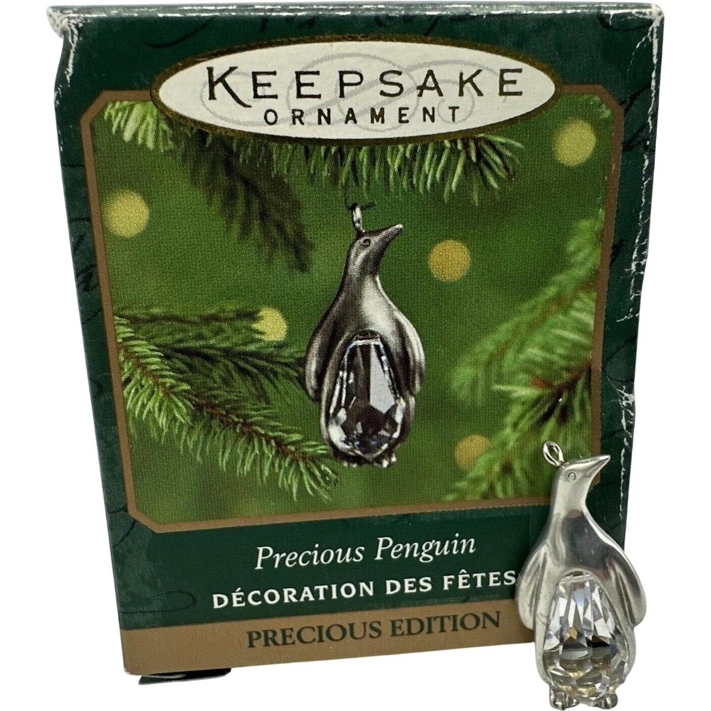 2000 Precious Penguin Hallmark Ornament (Precious Editions) QXM6104