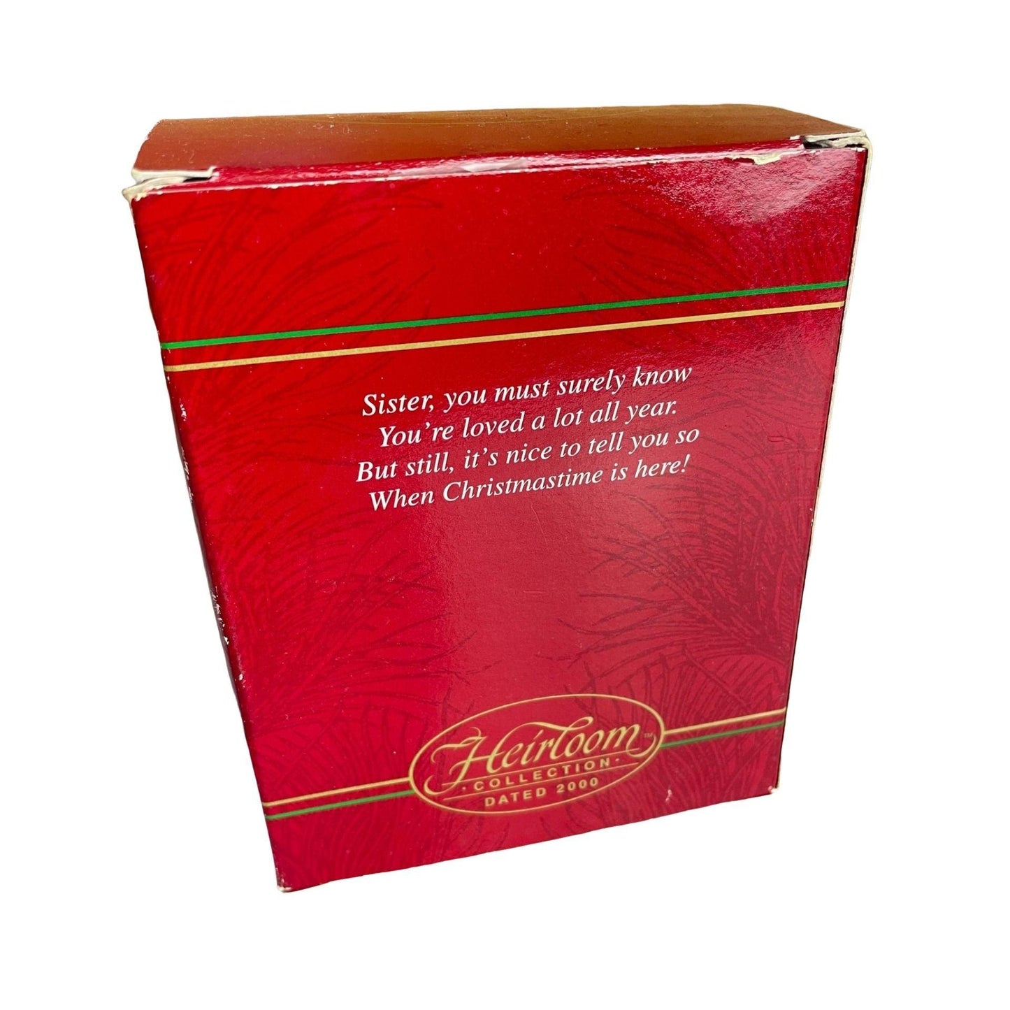 2000 Sister Carlton Cards Ornaments (Shoes) CXOR-045C