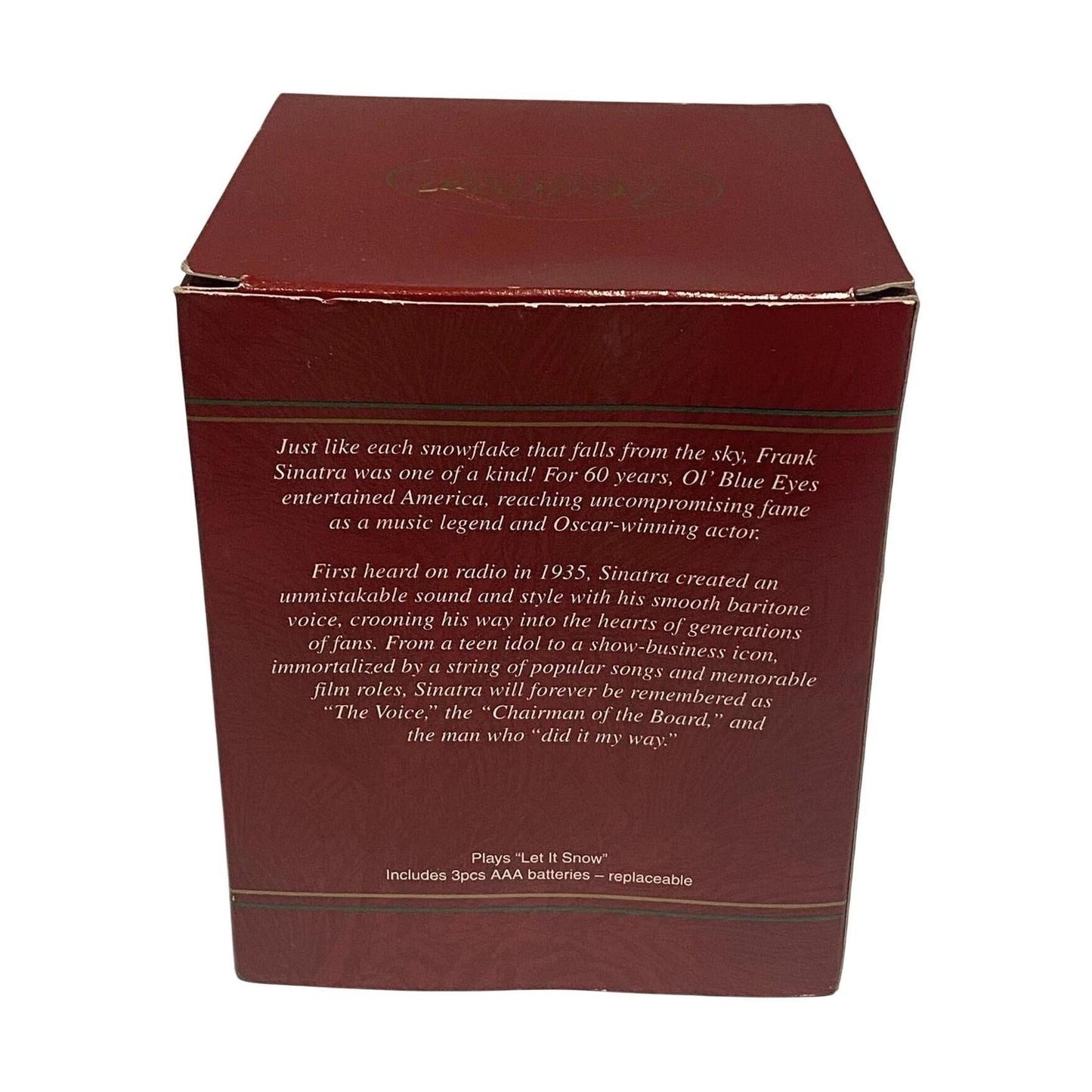 2000 Swingin' Sounds of Christmas Carlton Cards Ornaments (Frank Sinatra) CXOR-092C