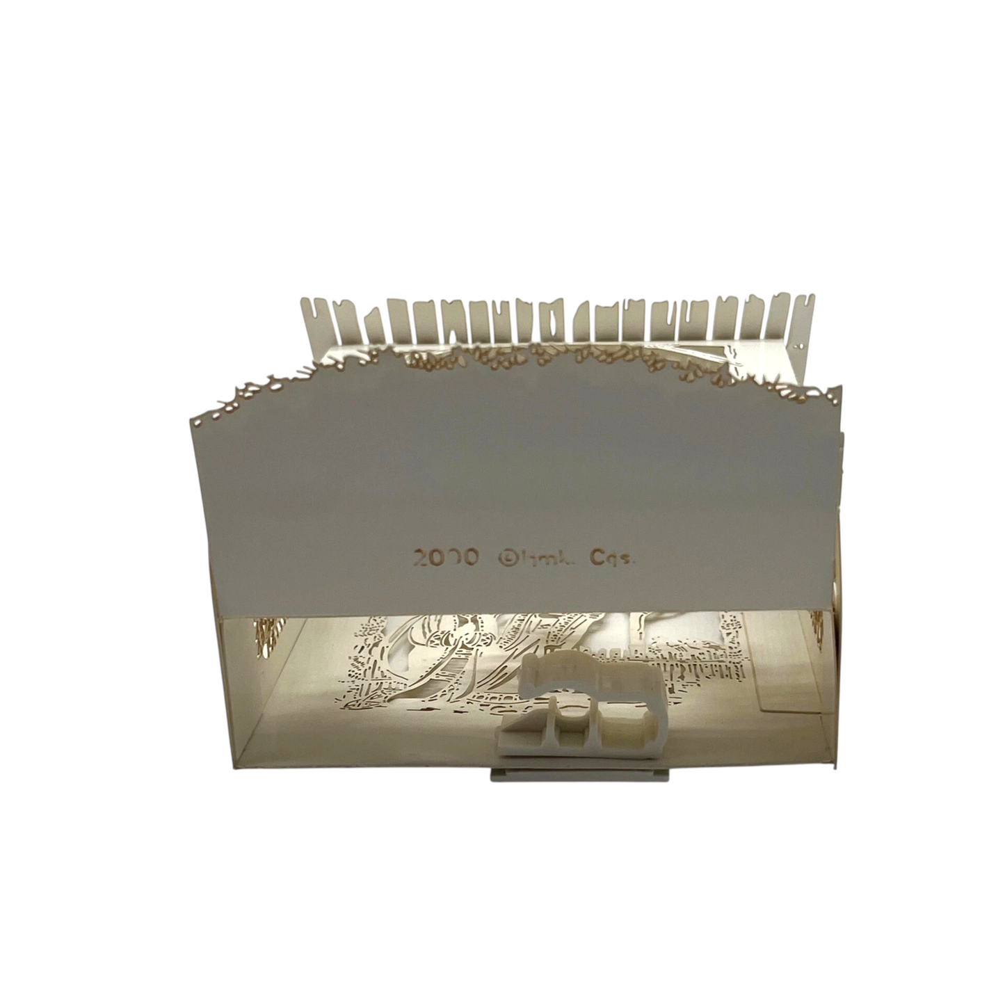 2000 The Nativity Hallmark Ornament (Laser Gallery) QLZ4301