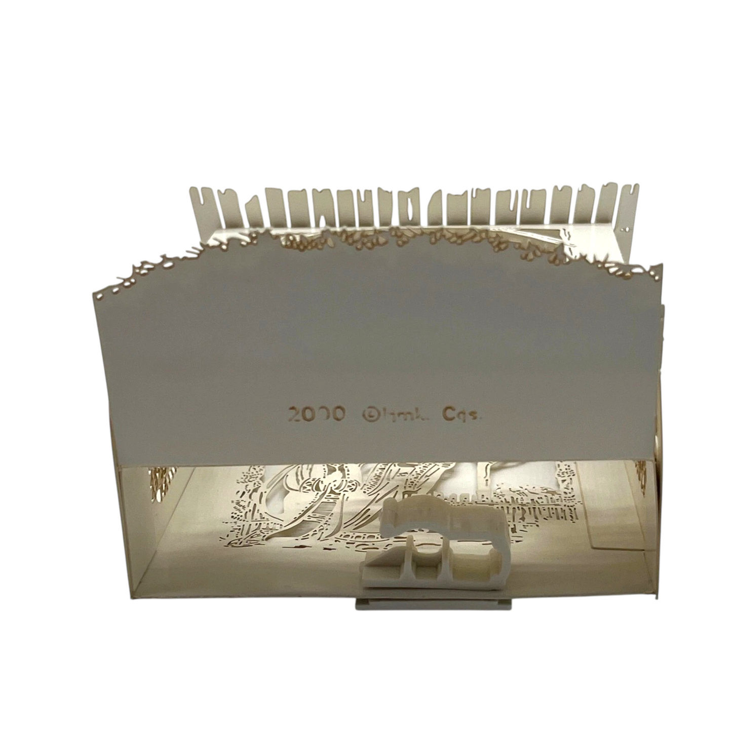 2000 The Nativity Hallmark Ornament (Laser Gallery) QLZ4301