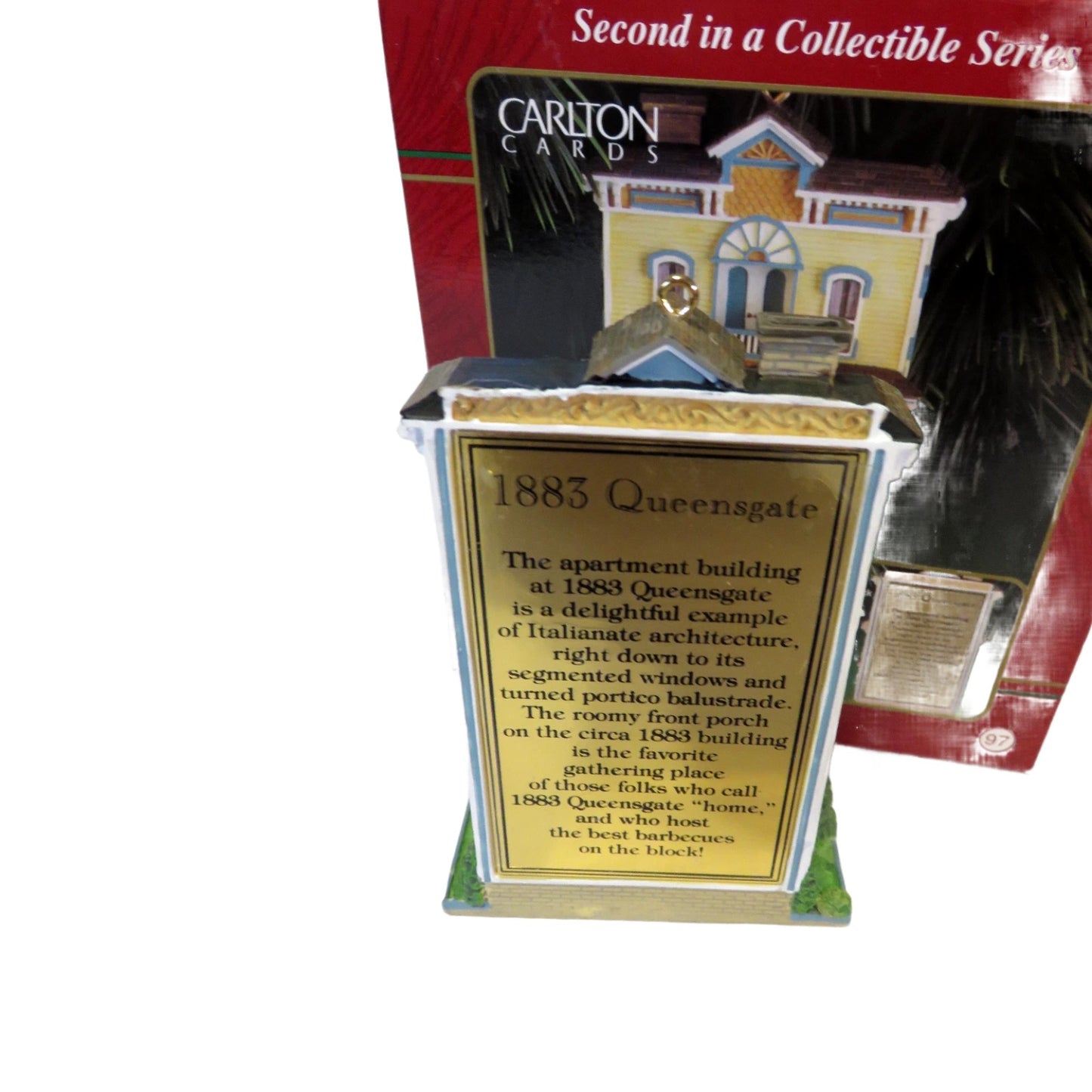 2000 Vintage Victoria Court Carlton Cards Ornaments (Buildings & Houses) CXOR-100C