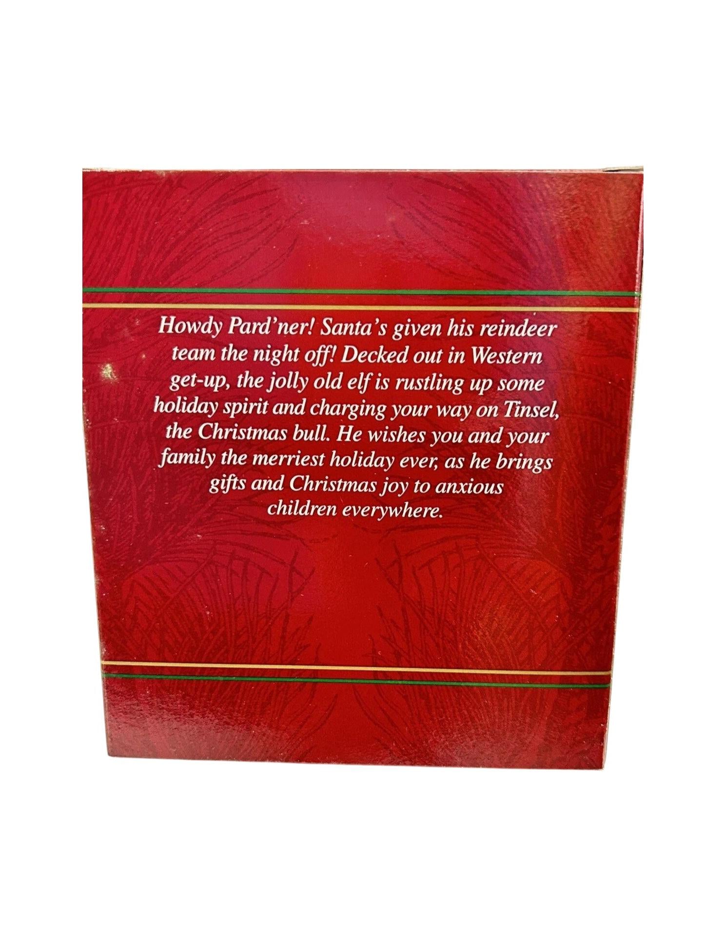 2000 Yee-Ha! It's Christmas! Carlton Cards Ornaments (Cowboy) CXOR-119C