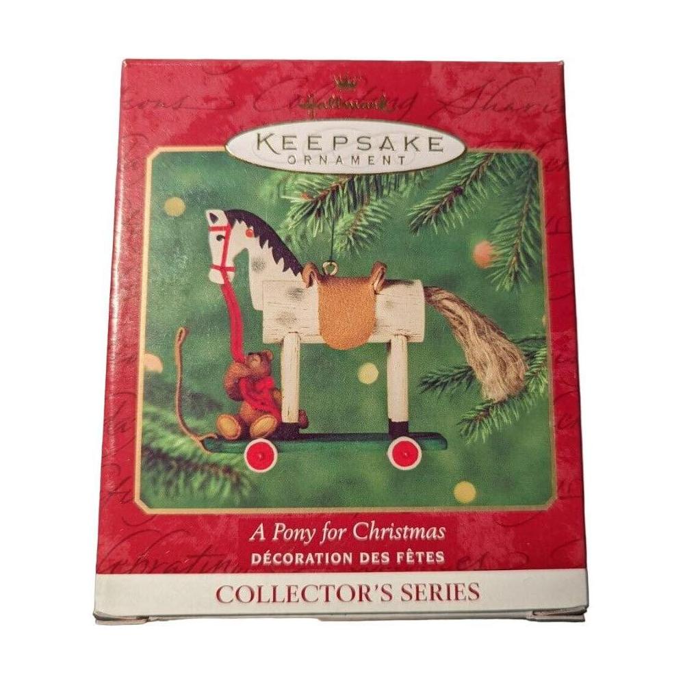 2000 A Pony for Christmas Hallmark Ornament (A Pony for Christmas) QX6624