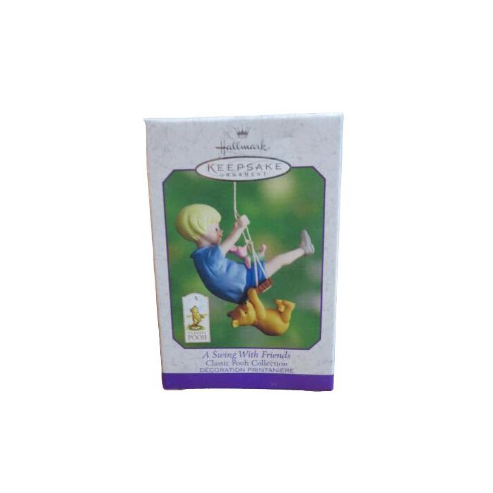 2000 A Swing With Friends Hallmark Ornament (Classic Pooh Collection) QEO8414