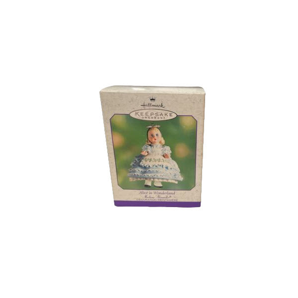 2000 Alice in Wonderland Hallmark Ornament (Madame Alexander) QEO8421