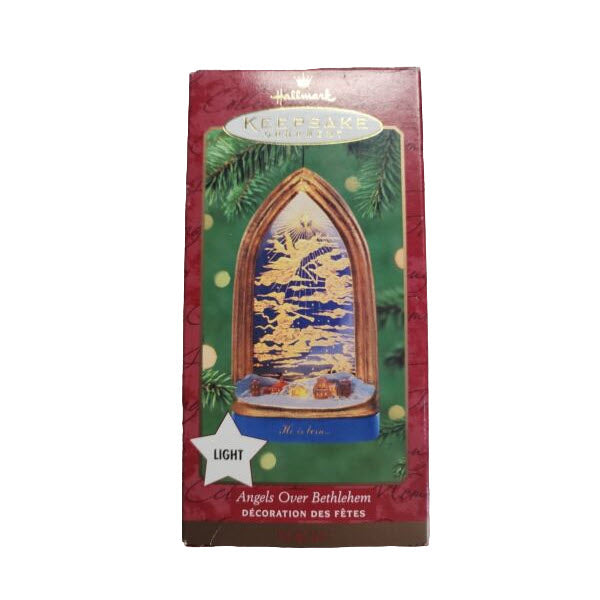 2000 Angels Over Bethlehem Hallmark Ornament (Nativity) QLX7563