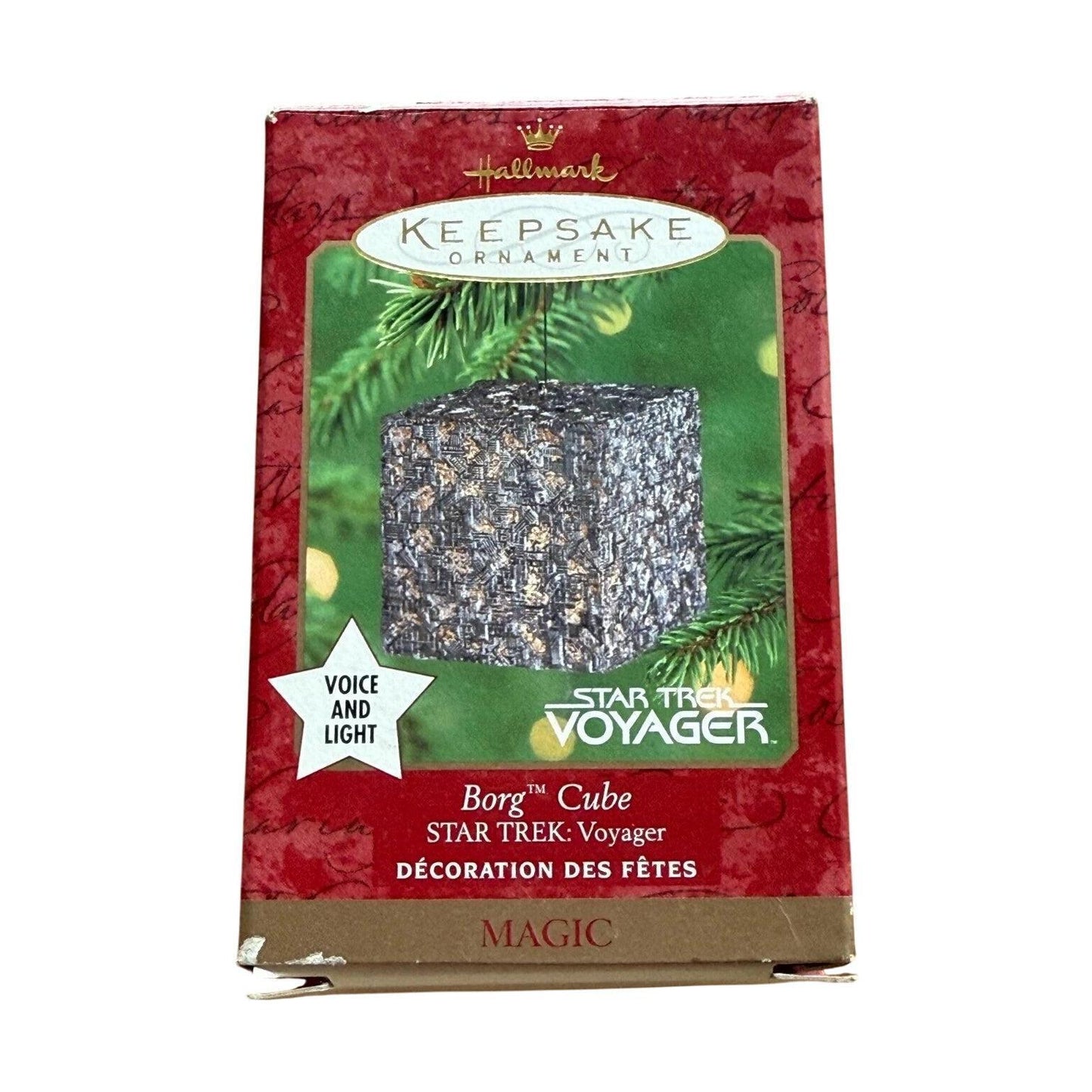 2000 Borg Cube Hallmark Ornament (Star Trek) QLX7354