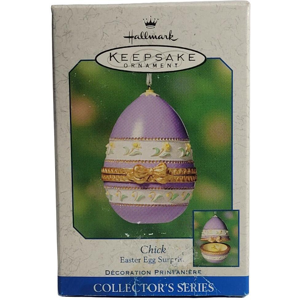 2000 Chick Hallmark Ornament (Easter Egg Surprise) QEO8532