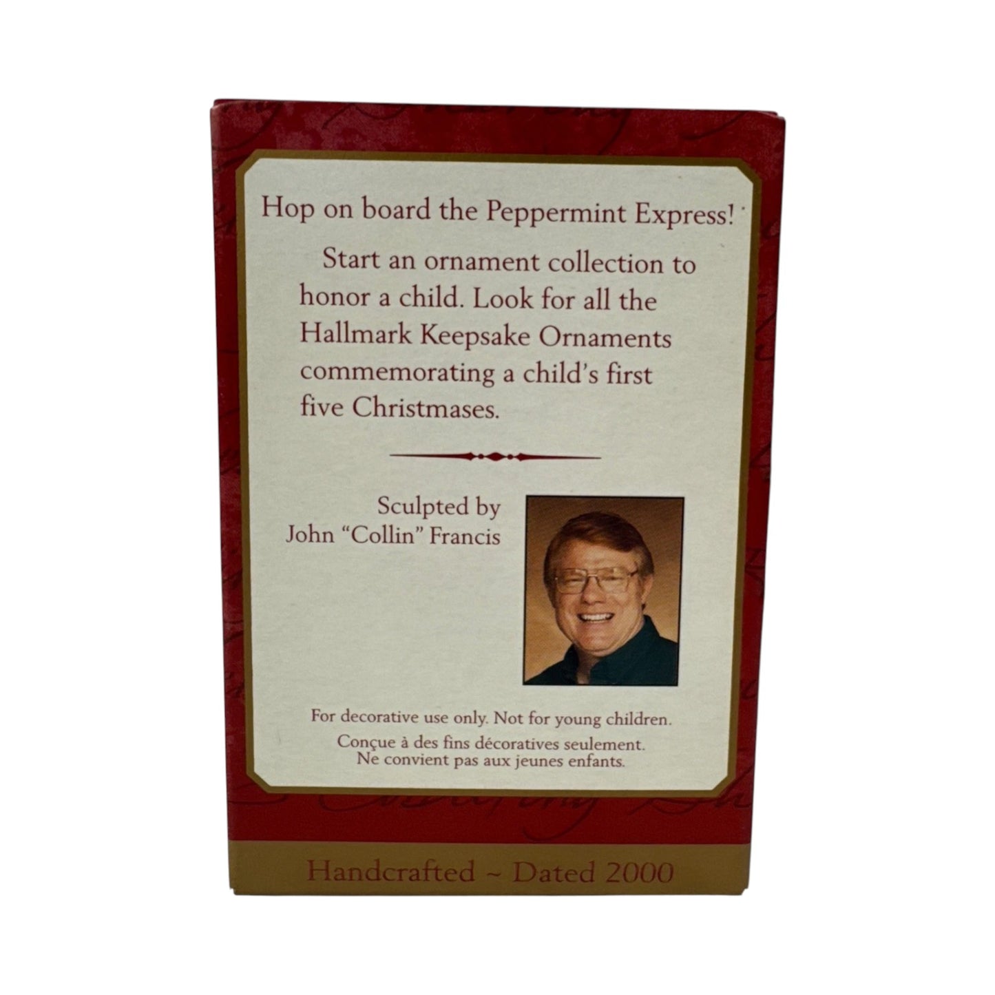 2000 Child's Third Christmas Hallmark Ornament (Child's Age Collection) QX8336 Image7