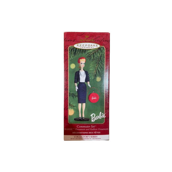 2000 Commuter Set Hallmark Ornament (Barbie) QX6814