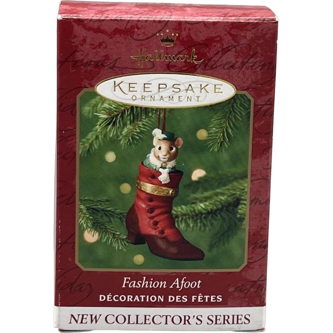 2000 Fashion Afoot #1 Hallmark Ornament (Fashion Afoot) QX8341