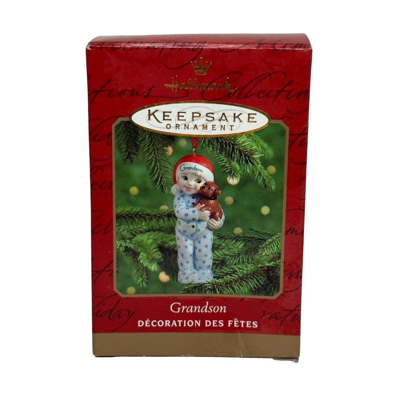 2000 GrandSon Hallmark Ornament (GrandSon) QX8094