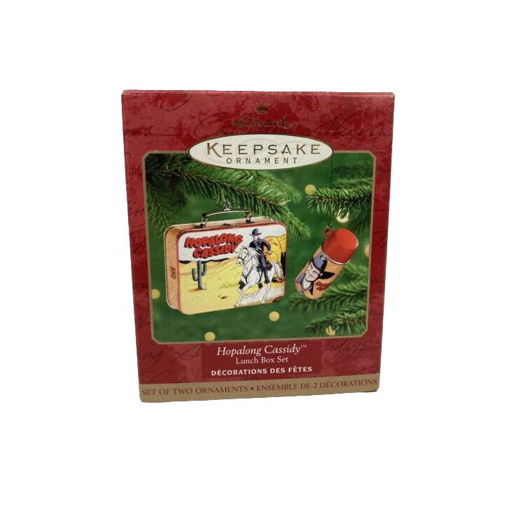2000 Hopalong Cassidy Hallmark Ornament (Lunch Box) QX6714