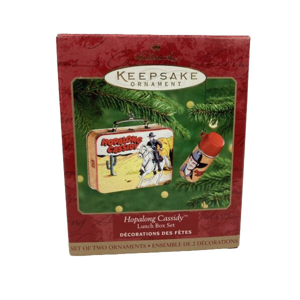 2000 Hopalong Cassidy Hallmark Ornament (Lunch Box) QX6714