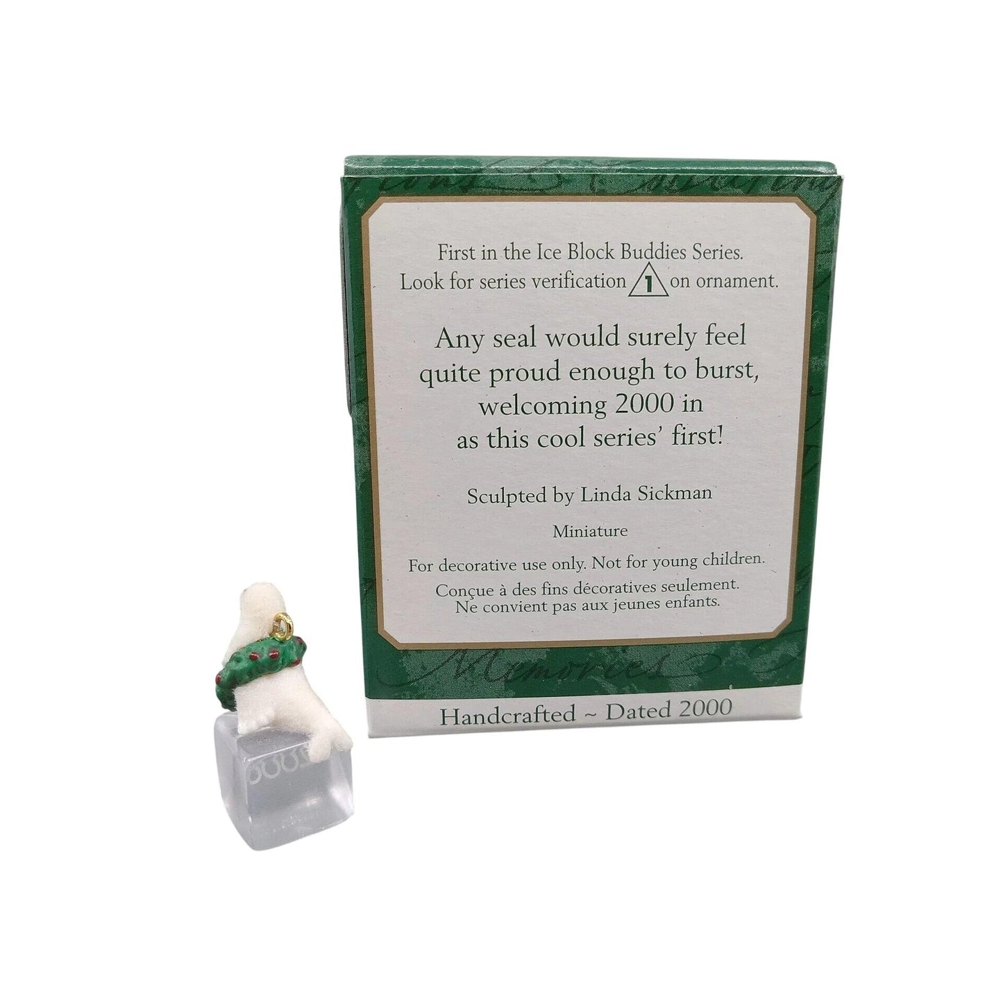 2000 Ice Block Buddies Hallmark Ornament (Ice Block Buddies) QXM6011