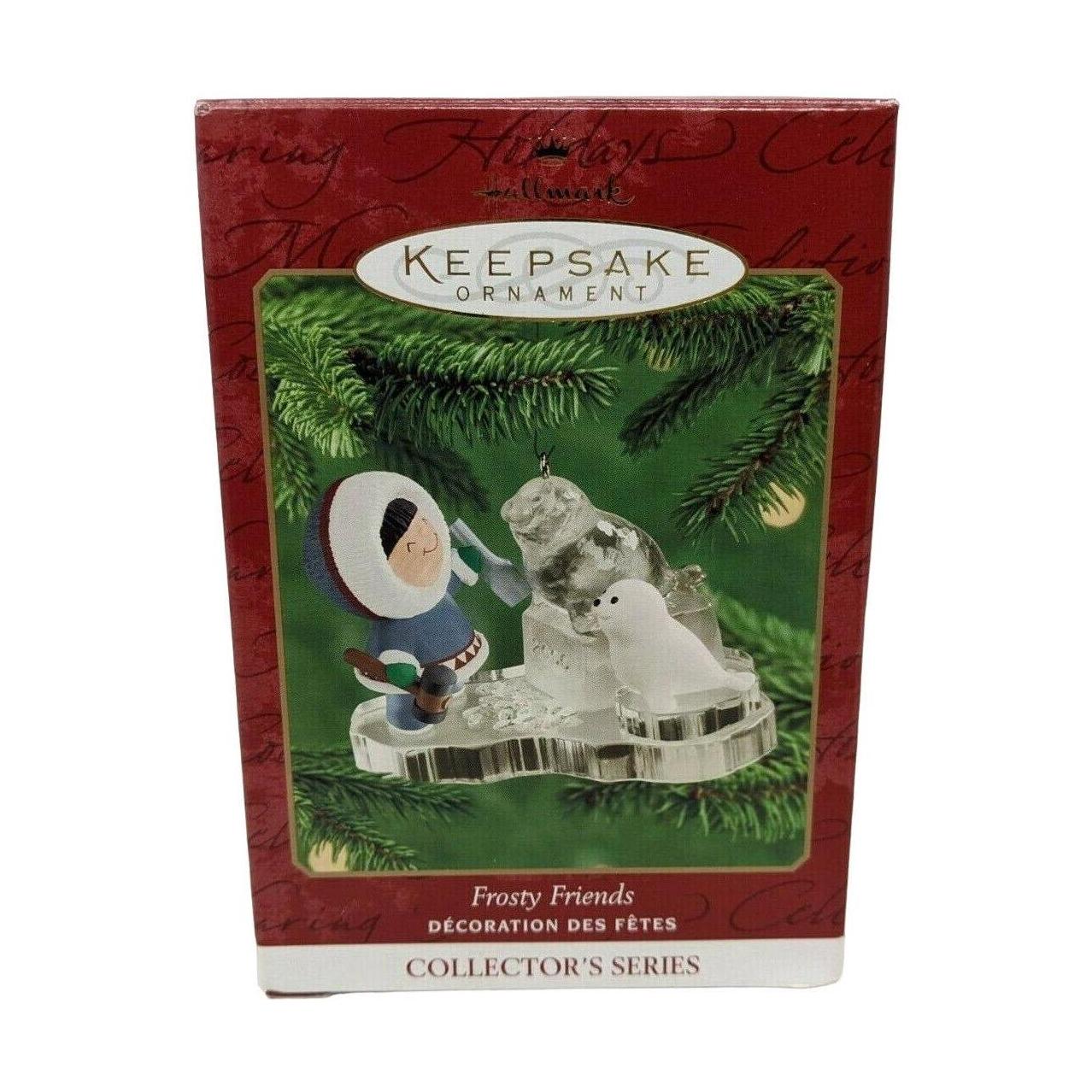 2000 Ice Sculpture Hallmark Ornament (Frosty Friends) QX6601