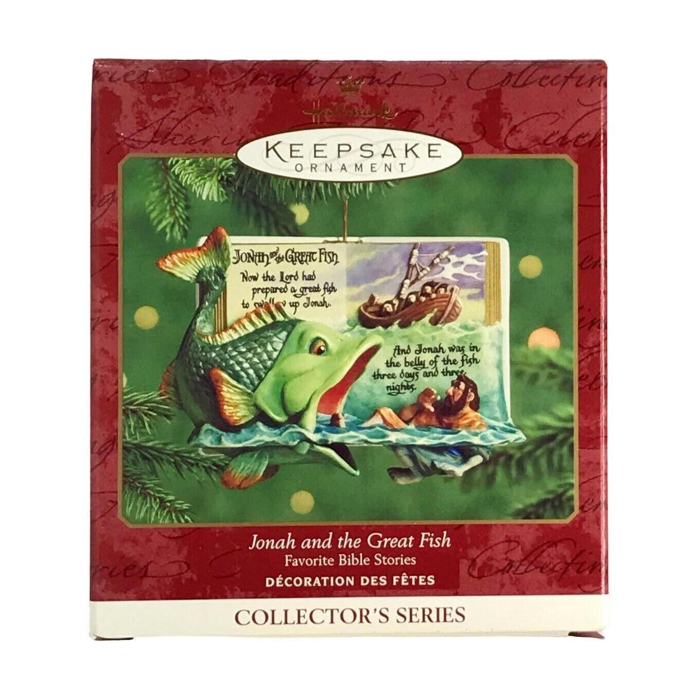 2000 Jonah and the Great Fish Hallmark Ornament (Favorite Bible Stories) QX6701