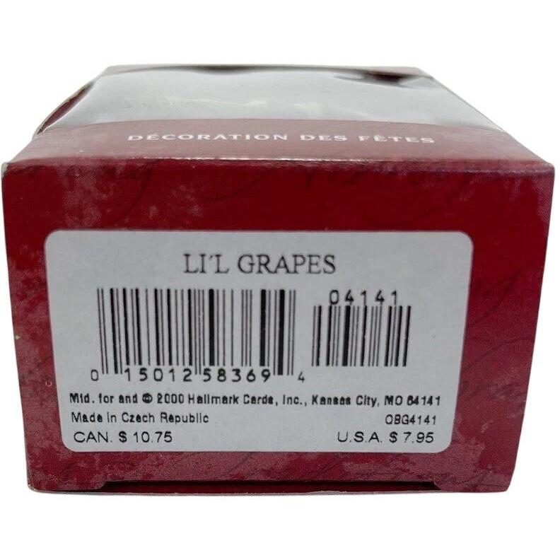 2000 Li'l Grapes (Blown Glass)