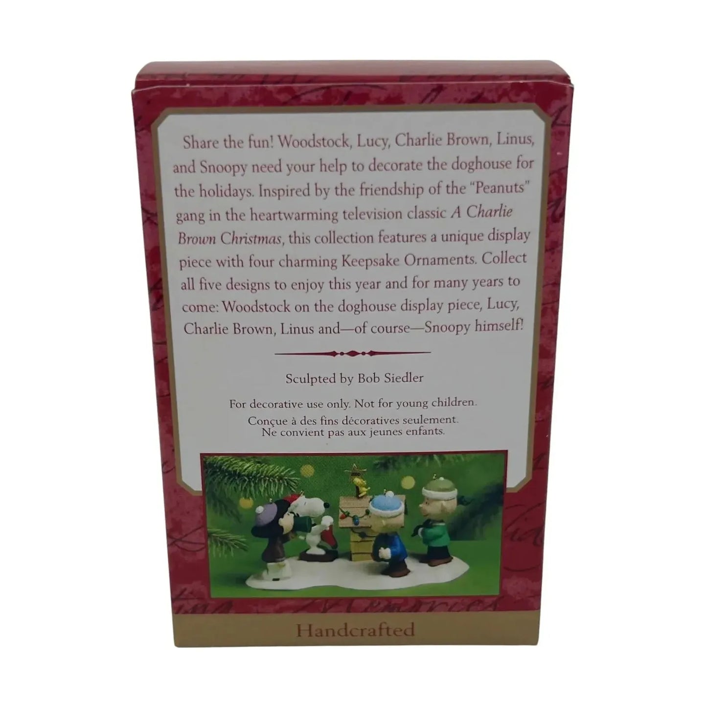 2000 Linus Ornament Hallmark Ornament (A Snoopy Christmas) QRP4204