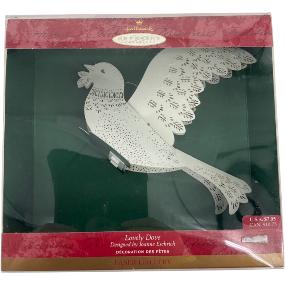2000 Lovely Dove Hallmark Ornament (Laser Gallery) QLX4294