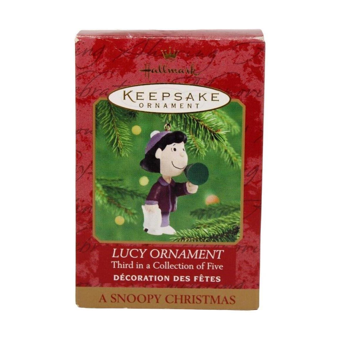 2000 Lucy Ornament Hallmark Ornament (A Snoopy Christmas) QRP4174