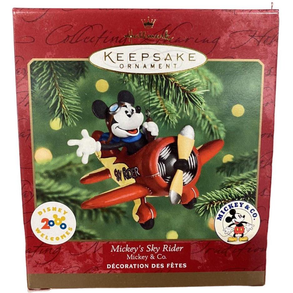 2000 Mickey's Sky Rider Hallmark Ornament (Mickey Mouse & Friends) QXD4159