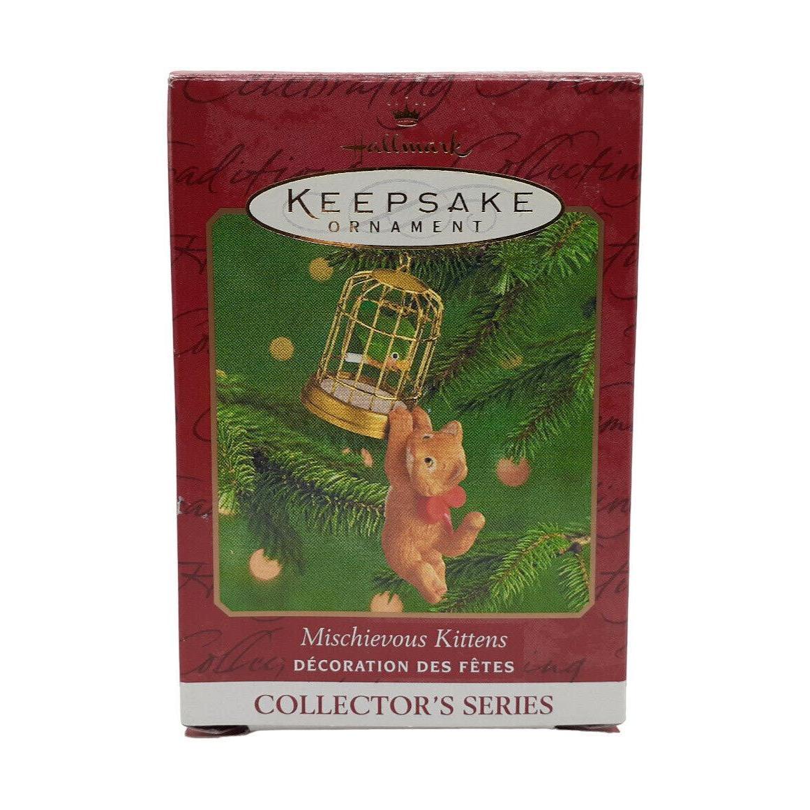 2000 Mischievous Kittens Hallmark Ornament (Mischievous Kittens) QX6641