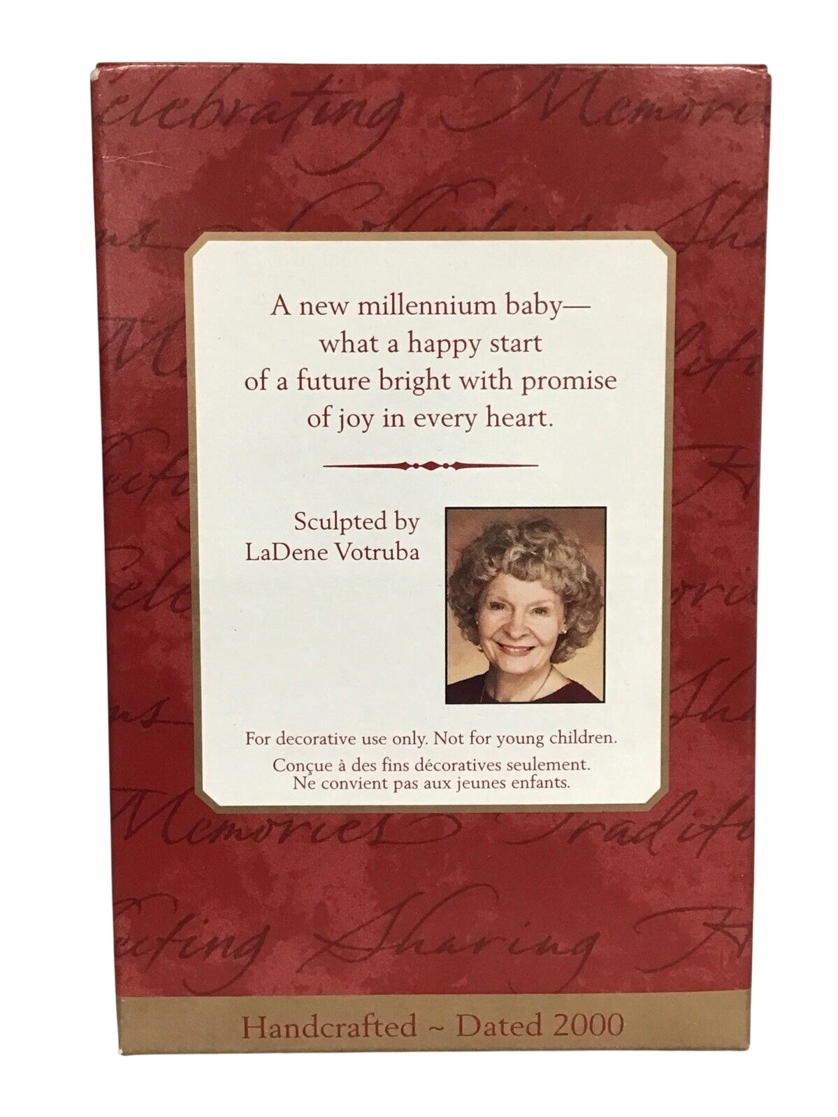 2000 New Millennium Baby Hallmark Ornament (Baby) QX8581