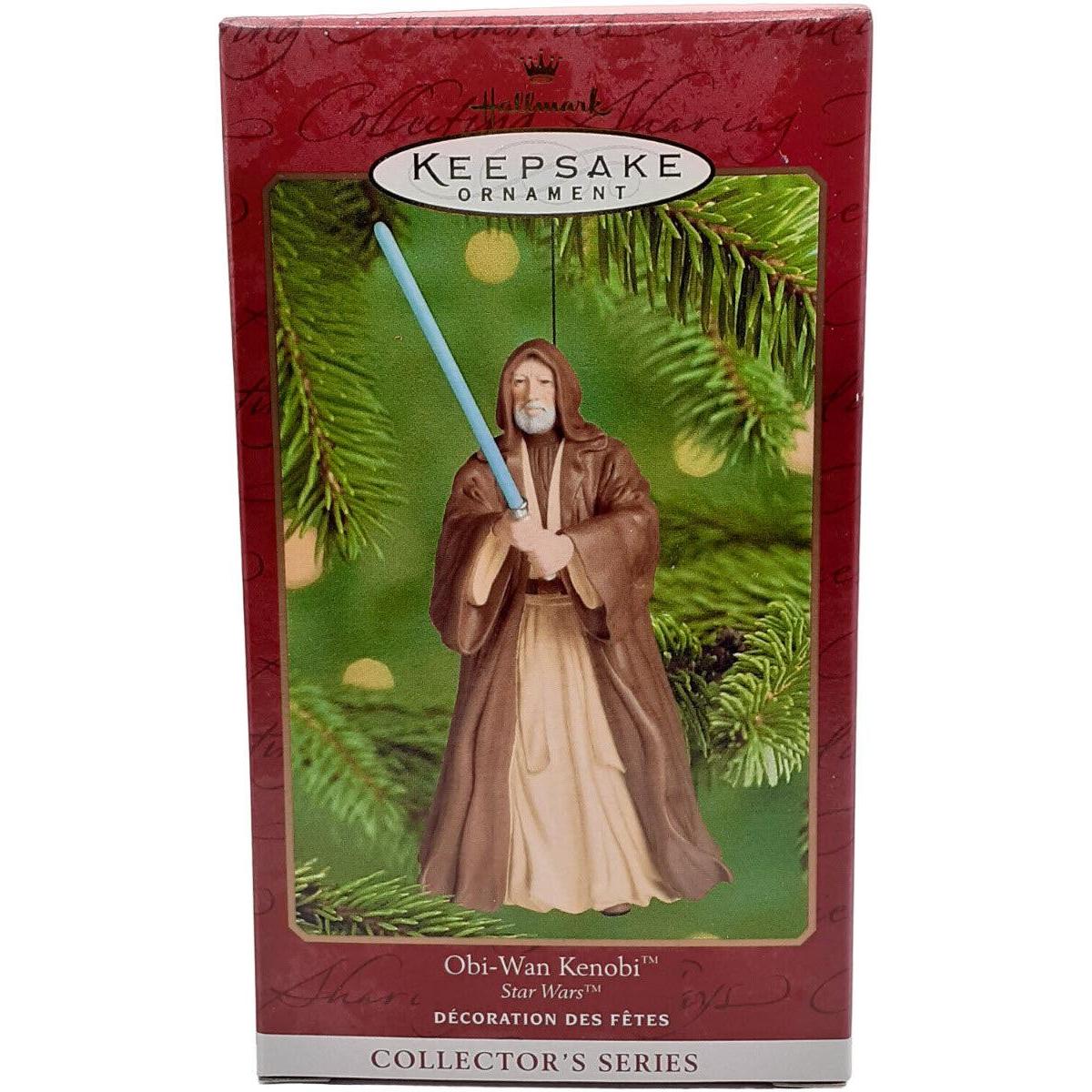 2000 Obi‑Wan Kenobi Hallmark Ornament (Star Wars) QXI6704