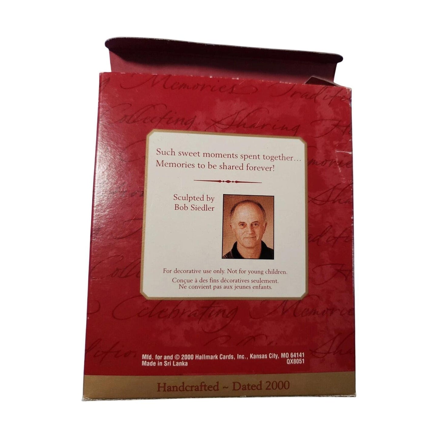 2000 Our First Christmas Together Hallmark Ornament (Photo Holder) QX8051