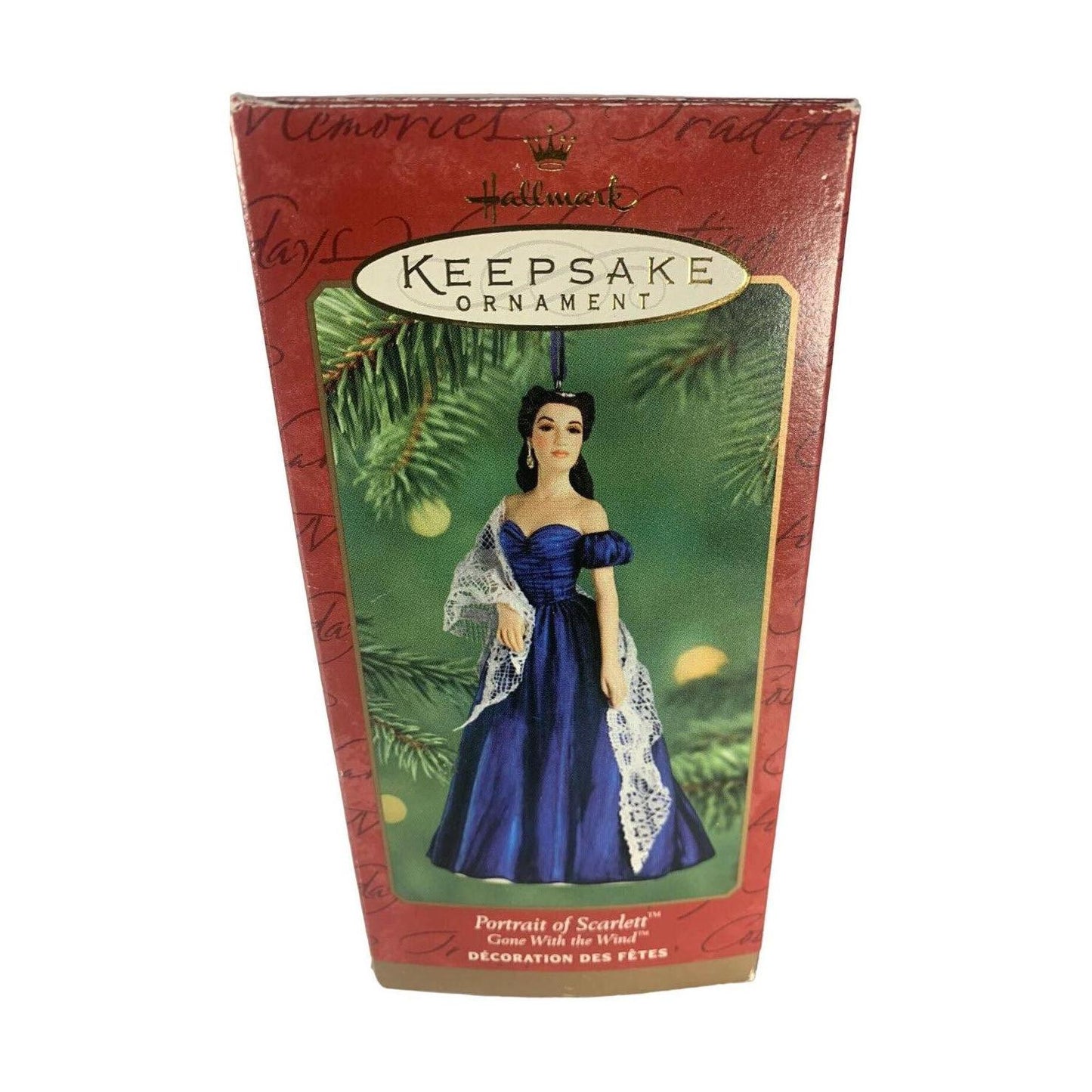 2000 Portrait of Scarlett Hallmark Ornament (Gone with the Wind) QX2885