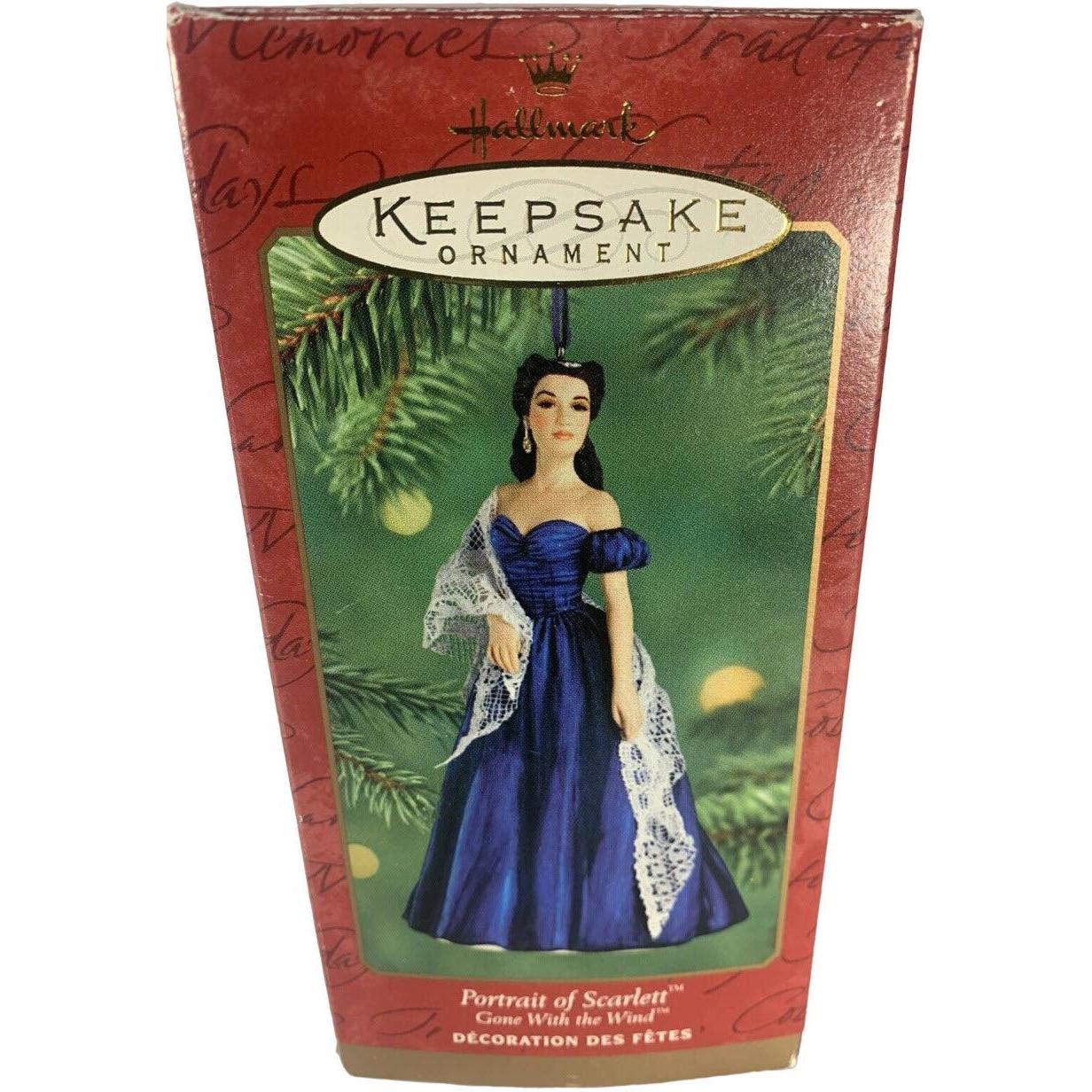 2000 Portrait of Scarlett Hallmark Ornament (Gone with the Wind) QX2885