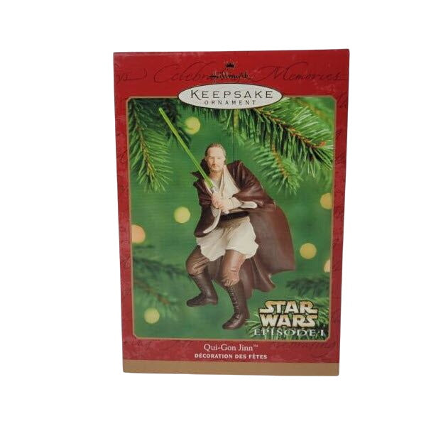 2000 Qui‑Gon Jinn Hallmark Ornament (Star Wars) QXI6741