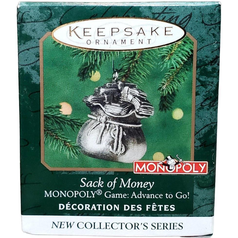 2000 Sack of Money Hallmark Ornament (Monopoly) QXM5341