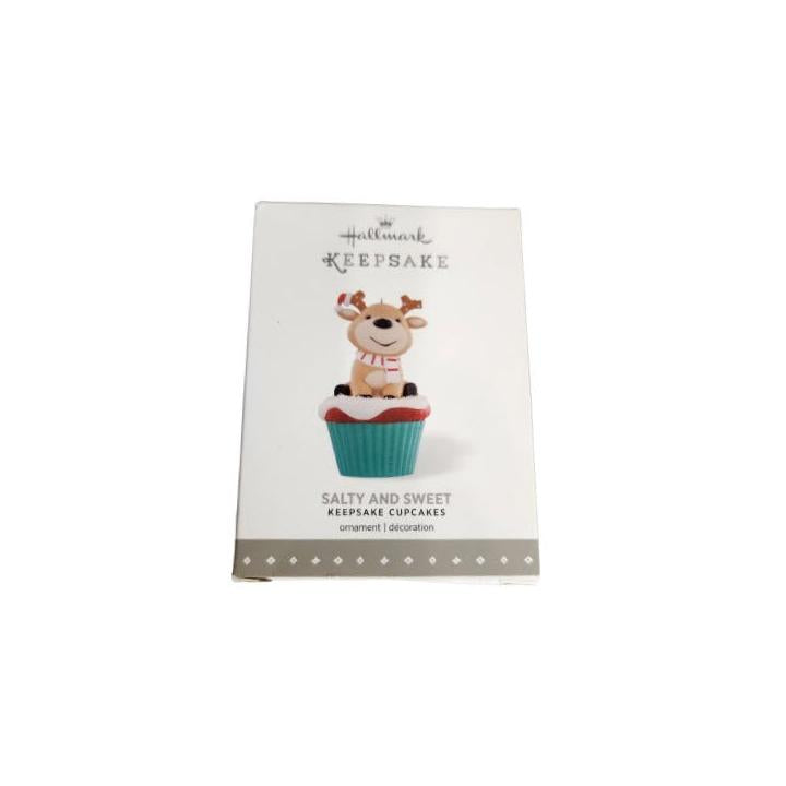 2000 Salty and Sweet Hallmark Ornament (Keepsake Cupcake) QHA1040