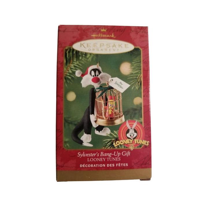 2000 Sylvester's Bang-Up Gift Hallmark Ornament (Looney Tunes) QX6912