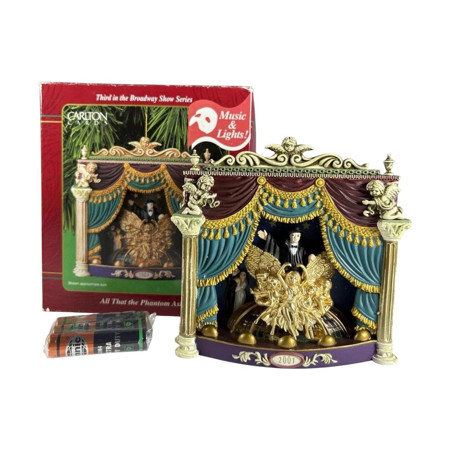 2001 All That the Phantom Asks Carlton Cards Ornaments (Music) CXOR-080E