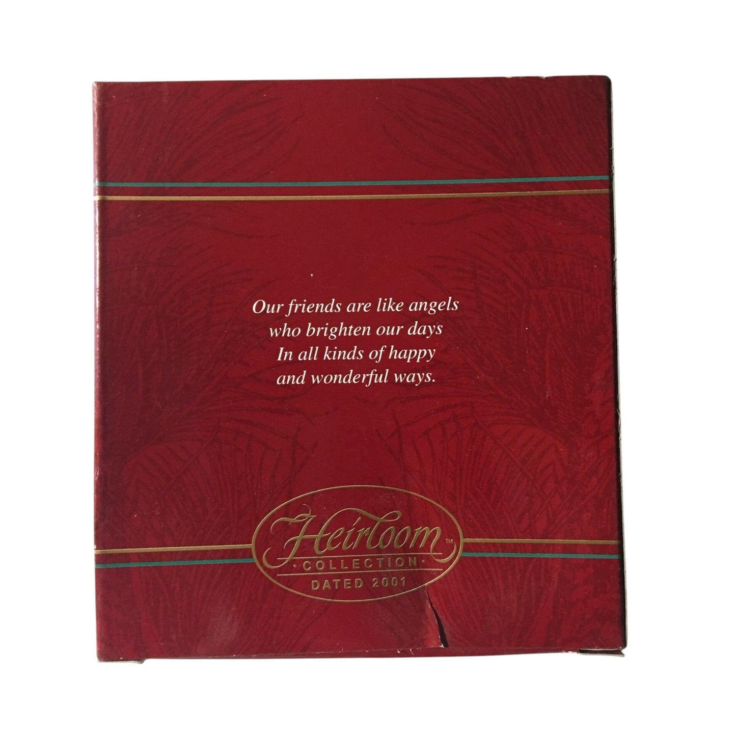 2001 Friend Carlton Cards Ornaments (Stocking) CXOR-011E