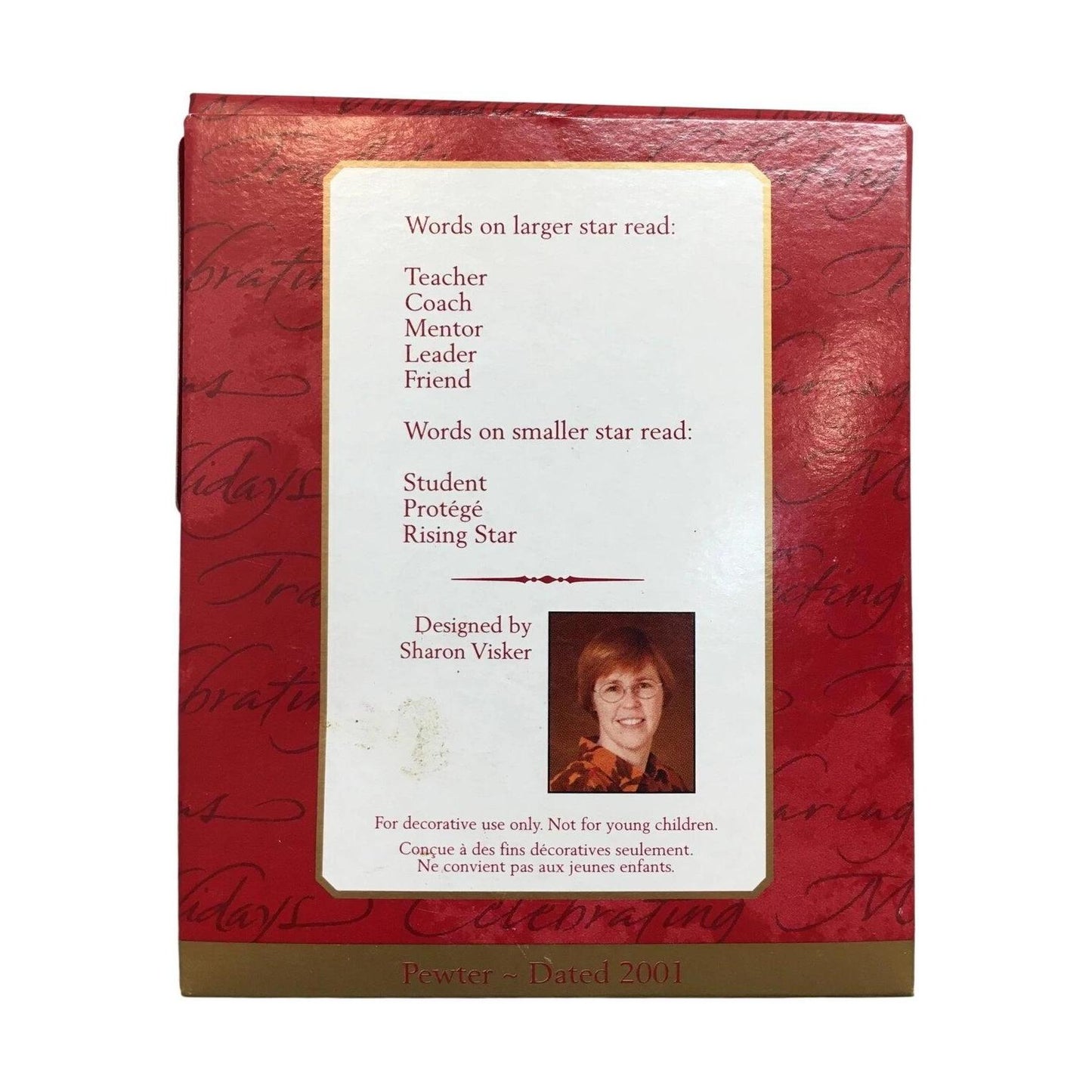 2001 Guiding Star Hallmark Ornament (Star) QX8962