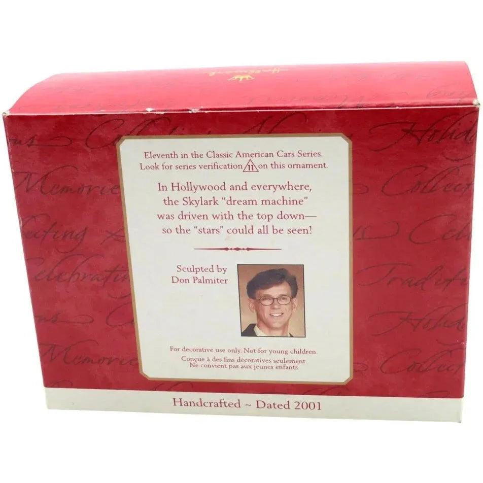 2001 Hallmark Ornament (1953) Buick Roadmaster Skylark Hallmark Ornament (Classic American Cars) QX6872